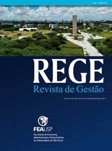 Capa — REGE — Revista de Gestão da USP, 2023